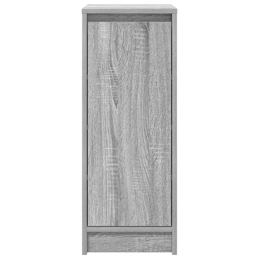 Shoe Cabinet Grey Sonoma 29.5x34x76 cm Engineered Wood