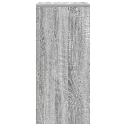 Shoe Cabinet Grey Sonoma 29.5x34x76 cm Engineered Wood
