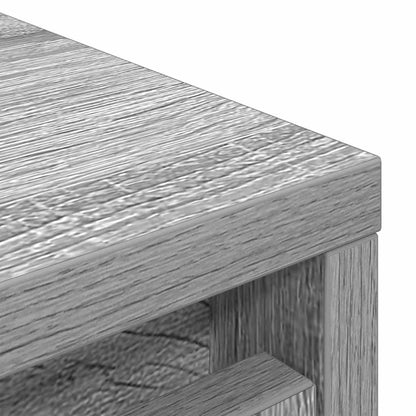 Shoe Cabinet Grey Sonoma 29.5x34x76 cm Engineered Wood