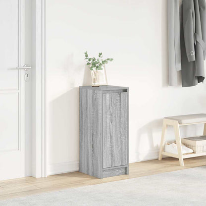 Shoe Cabinet Grey Sonoma 29.5x34x76 cm Engineered Wood
