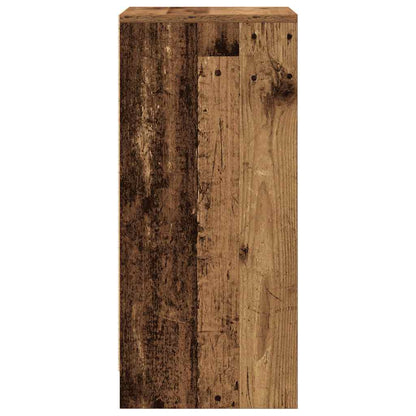 Shoe Cabinet Old Wood 29.5x34x76 cm Engineered Wood