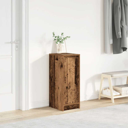 Shoe Cabinet Old Wood 29.5x34x76 cm Engineered Wood