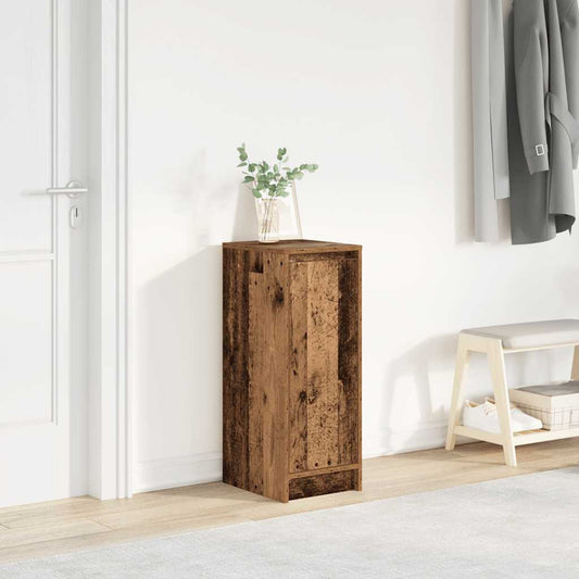 Shoe Cabinet Old Wood 29.5x34x76 cm Engineered Wood
