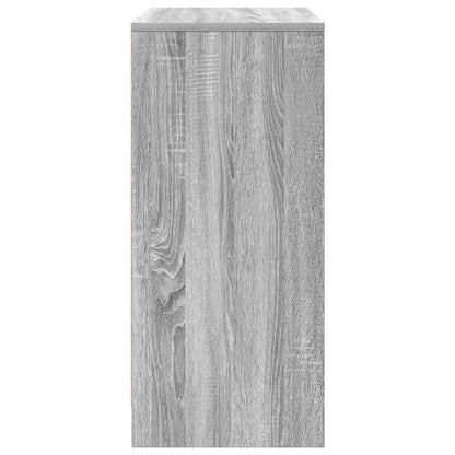 Shoe Cabinet Grey Sonoma 57x34x76 cm Engineered Wood