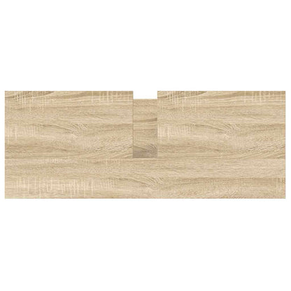 Bathroom Basin Cabinet with Drawers Sonoma Oak 90x34.5x60 cm
