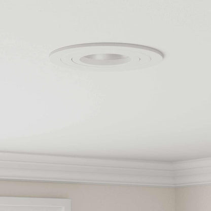 Spotlights with Spotlights 6 pcs White 9 x 9 x cm Aluminium