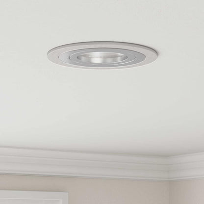 Spotlights with Spotlights 24 pcs Silver 9 x 9 x cm Aluminium