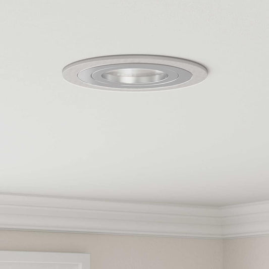Spotlights with Spotlights 24 pcs Silver 9 x 9 x cm Aluminium
