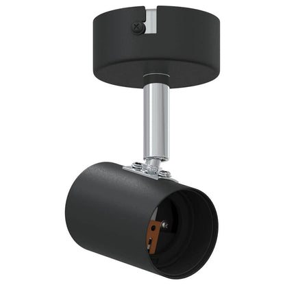 Ceiling Spotlight Black 6.5 x 6 x 11.5 cm Steel