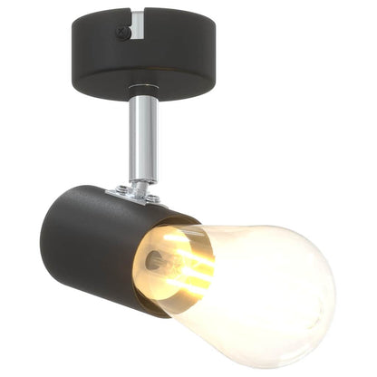 Ceiling Spotlight Black 6.5 x 6 x 11.5 cm Steel
