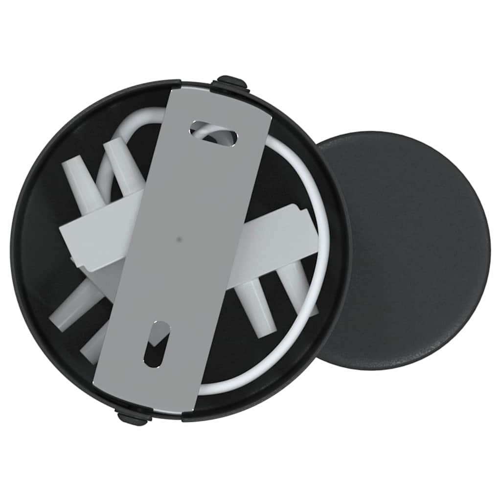 Ceiling Spotlight Black 6.5 x 6 x 11.5 cm Steel
