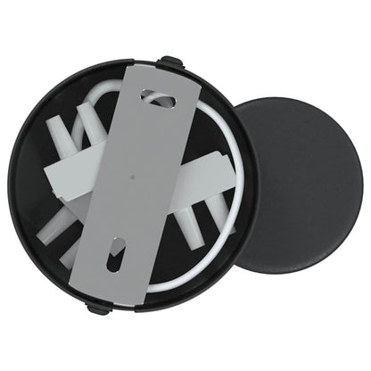 Ceiling Spotlight Black 6.5 x 6 x 11.5 cm Steel