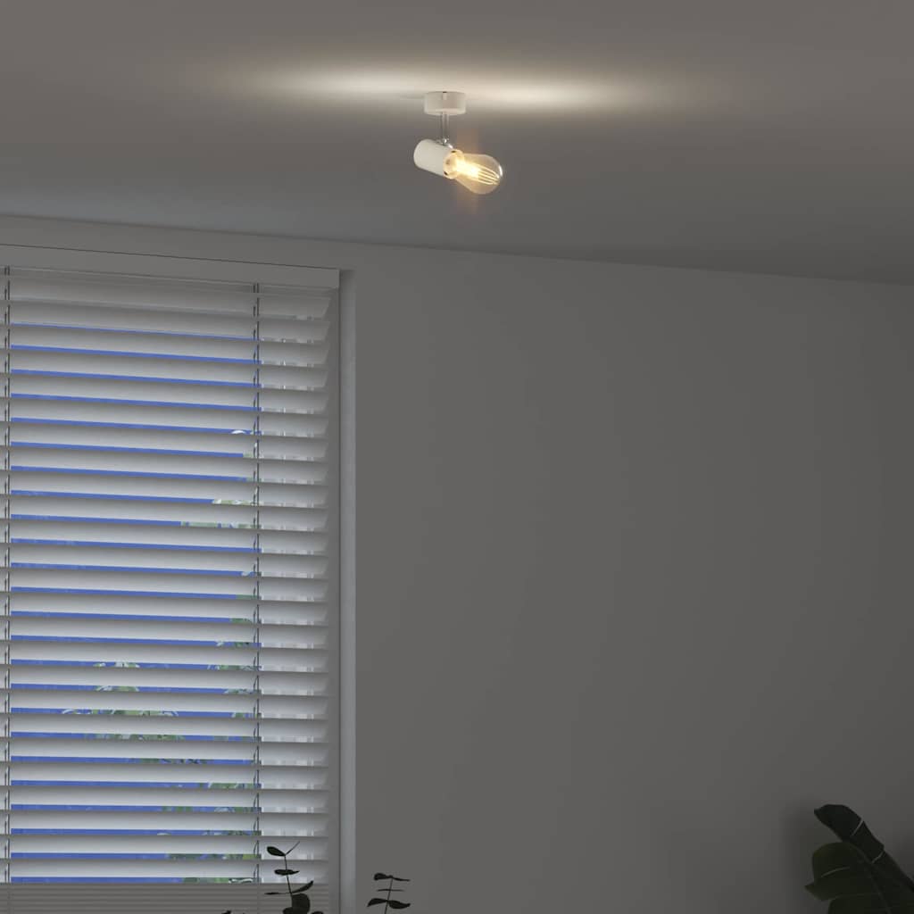 Ceiling Spotlight White 6.5 x 6 x 11.5 cm Steel