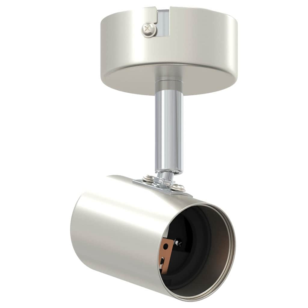 Ceiling Spotlight Brushed Nickel 6.5 x 6 x 11.5 cm Steel