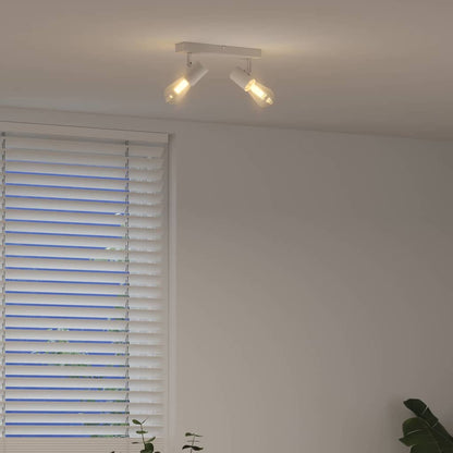 Ceiling Spotlight White 26 x 6.5 x 11.5 cm Steel