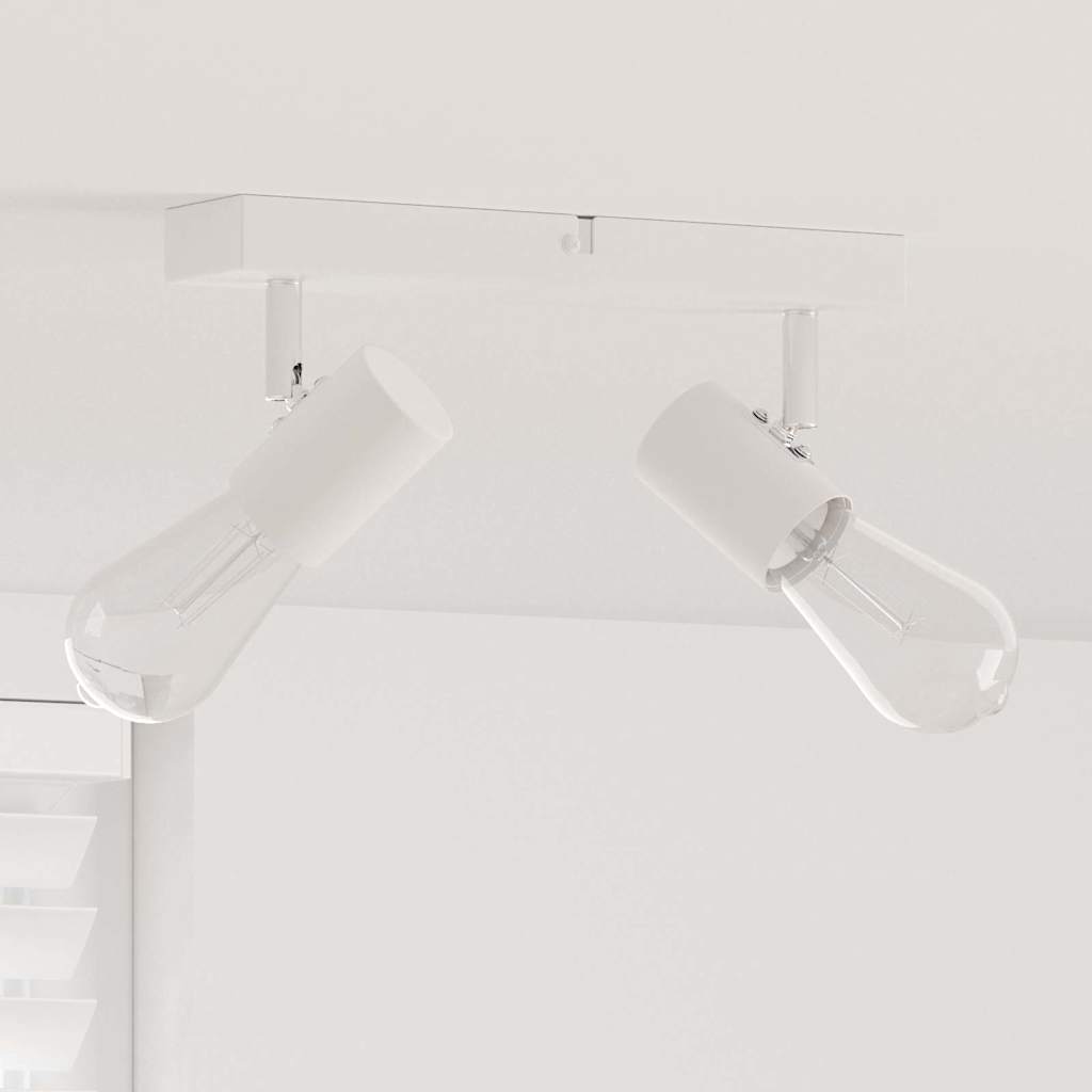 Ceiling Spotlight White 26 x 6.5 x 11.5 cm Steel