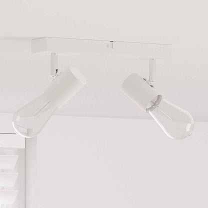 Ceiling Spotlight White 26 x 6.5 x 11.5 cm Steel
