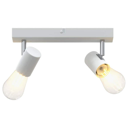 Ceiling Spotlight White 26 x 6.5 x 11.5 cm Steel