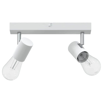 Ceiling Spotlight White 26 x 6.5 x 11.5 cm Steel