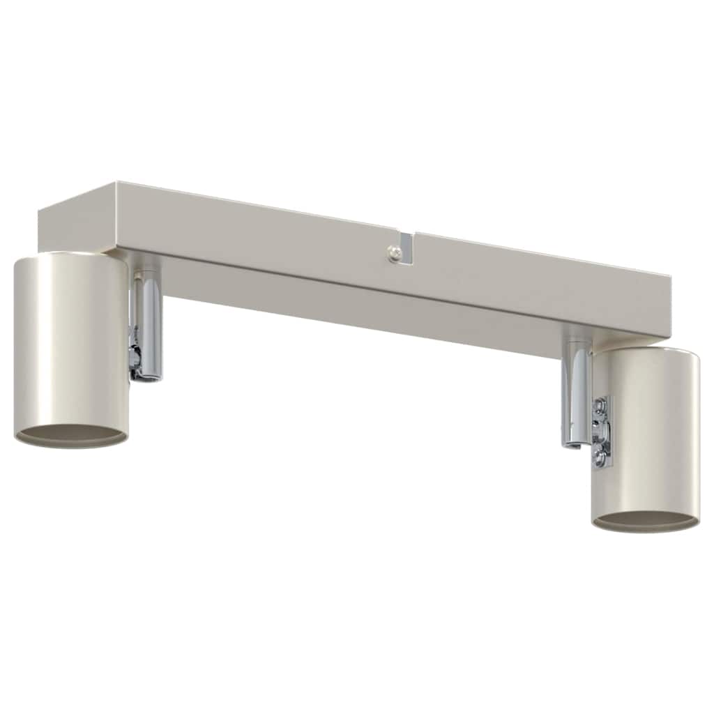 Ceiling Spotlight Brushed nickel 26 x 6.5 x 11.5 cm Steel