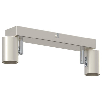 Ceiling Spotlight Brushed nickel 26 x 6.5 x 11.5 cm Steel