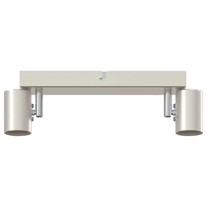 Ceiling Spotlight Brushed nickel 26 x 6.5 x 11.5 cm Steel
