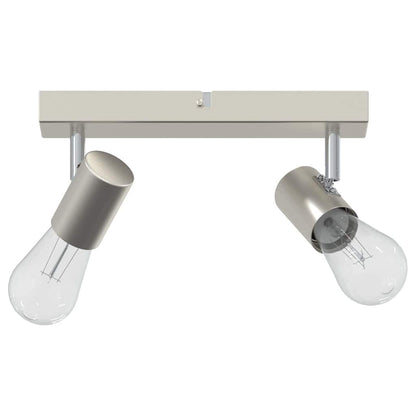 Ceiling Spotlight Brushed nickel 26 x 6.5 x 11.5 cm Steel