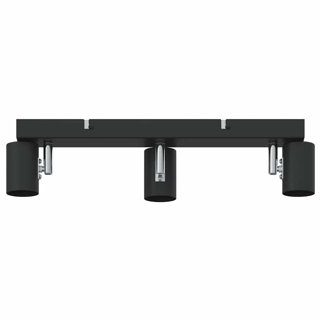 Ceiling Spotlight Black 38 x 6.5 x 11.5 cm Steel