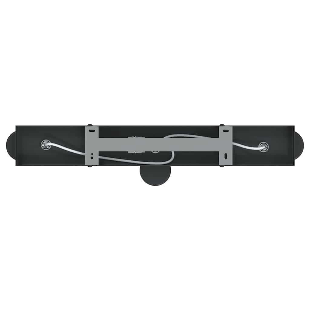 Ceiling Spotlight Black 38 x 6.5 x 11.5 cm Steel