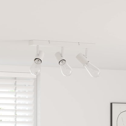 Ceiling Spotlight White 38 x 6.5 x 11.5 cm Steel