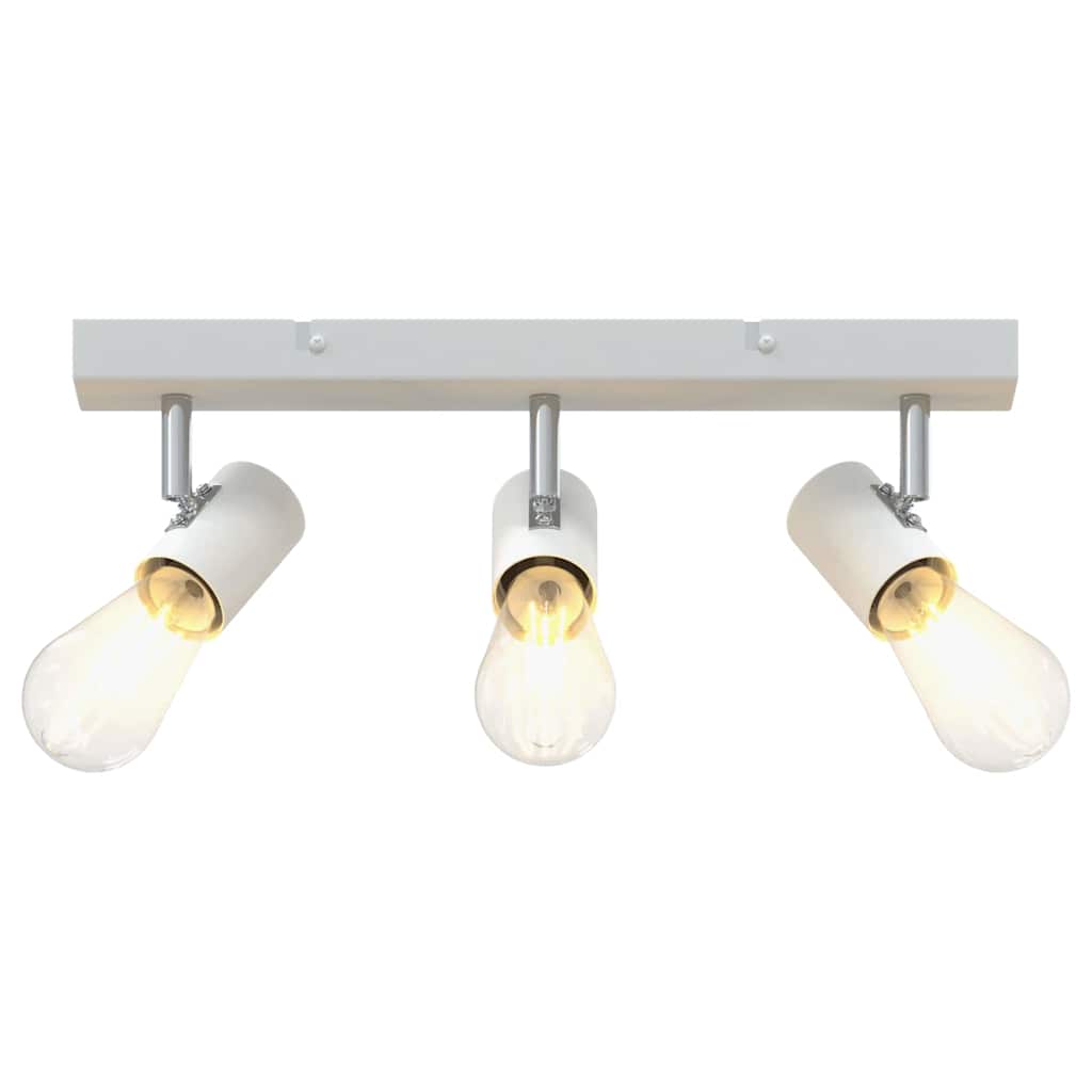 Ceiling Spotlight White 38 x 6.5 x 11.5 cm Steel