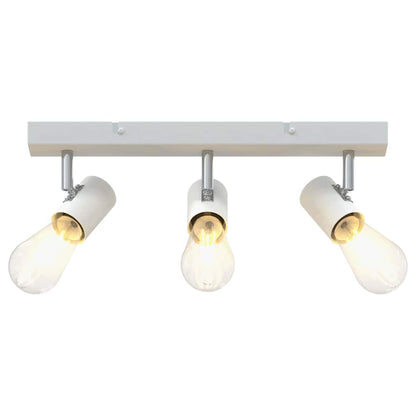 Ceiling Spotlight White 38 x 6.5 x 11.5 cm Steel