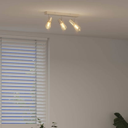 Ceiling Spotlight Brush nickel 38 x 6.5 x 11.5 cm Steel