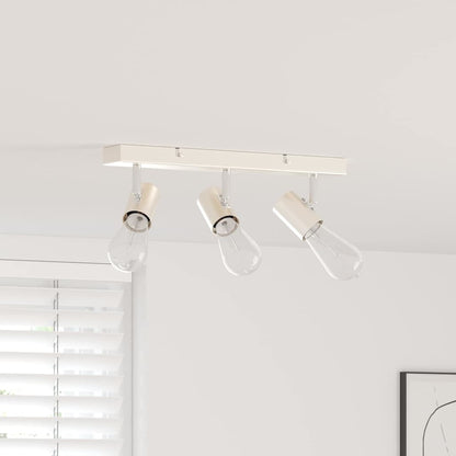 Ceiling Spotlight Brush nickel 38 x 6.5 x 11.5 cm Steel