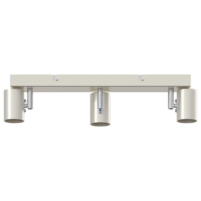 Ceiling Spotlight Brush nickel 38 x 6.5 x 11.5 cm Steel