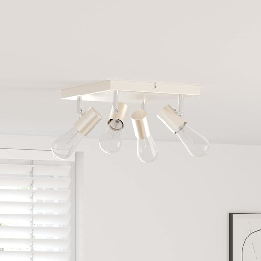 Ceiling Spotlight Brushed Nickel 26.5 x 26 x 11.5 cm Steel