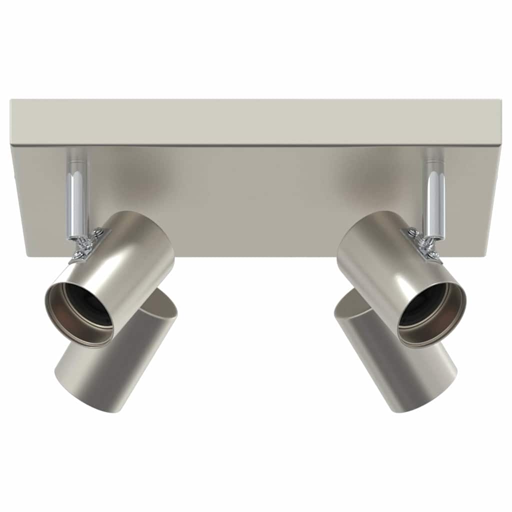 Ceiling Spotlight Brushed Nickel 26.5 x 26 x 11.5 cm Steel