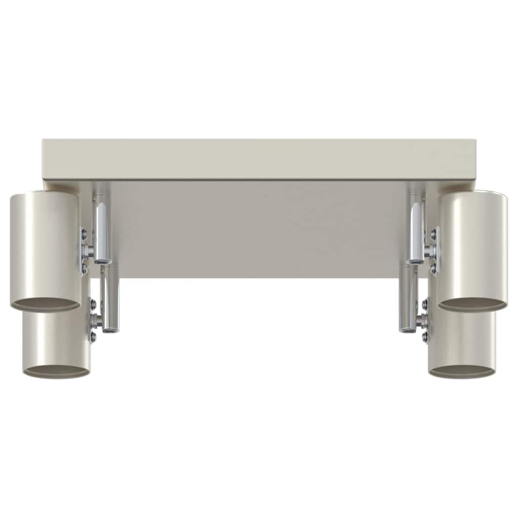 Ceiling Spotlight Brushed Nickel 26.5 x 26 x 11.5 cm Steel