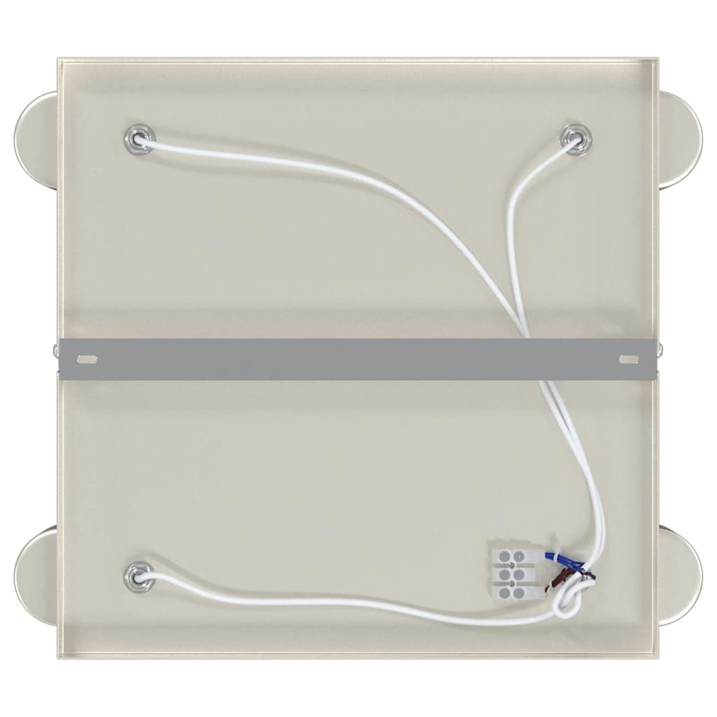Ceiling Spotlight Brushed Nickel 26.5 x 26 x 11.5 cm Steel