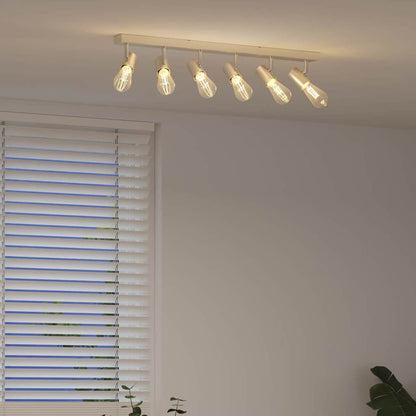 Ceiling Spotlight Brush Nickel 73 x 6.5 x 11.5 cm Steel