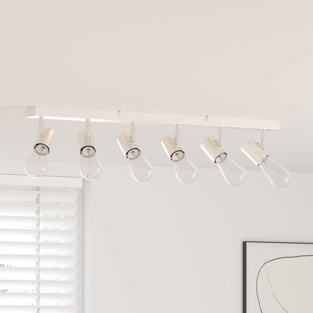 Ceiling Spotlight Brush Nickel 73 x 6.5 x 11.5 cm Steel