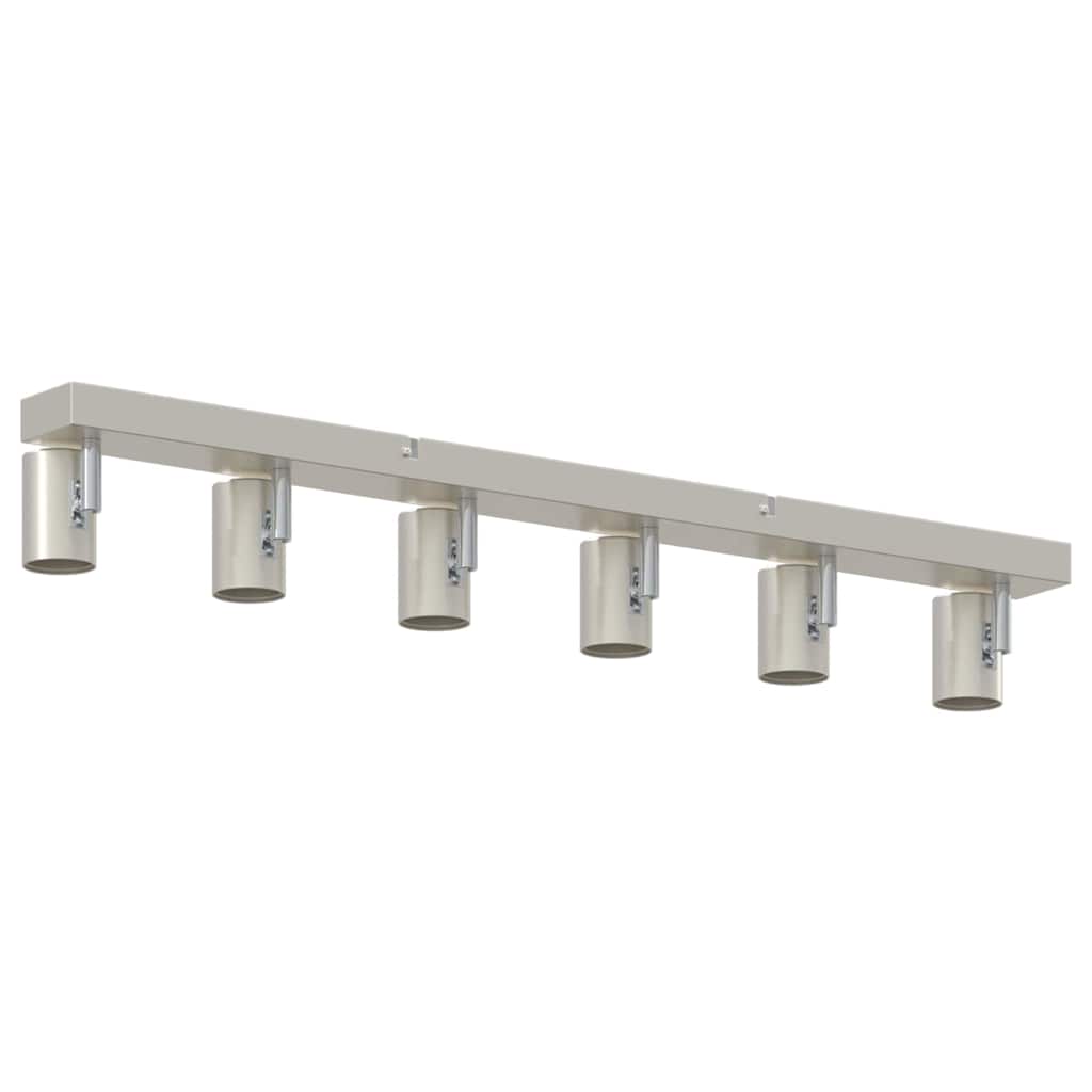 Ceiling Spotlight Brush Nickel 73 x 6.5 x 11.5 cm Steel