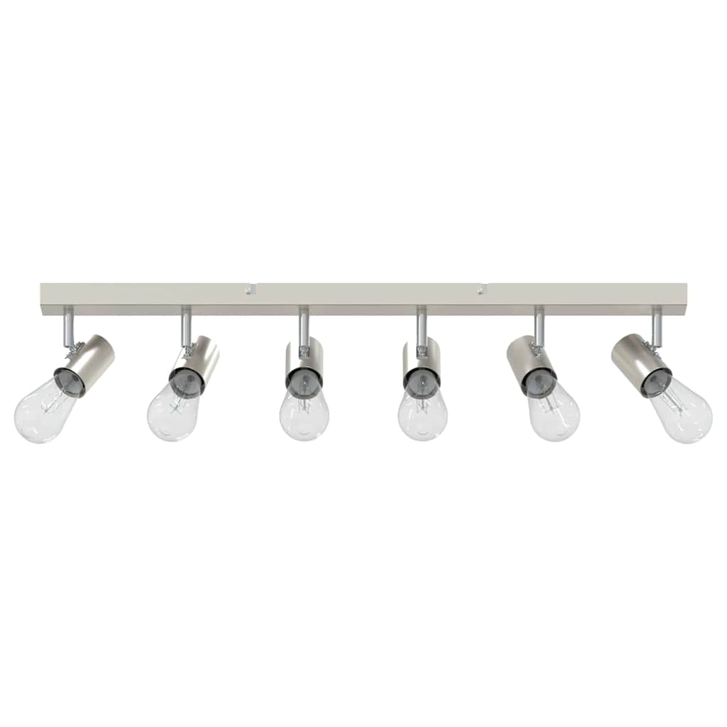 Ceiling Spotlight Brush Nickel 73 x 6.5 x 11.5 cm Steel