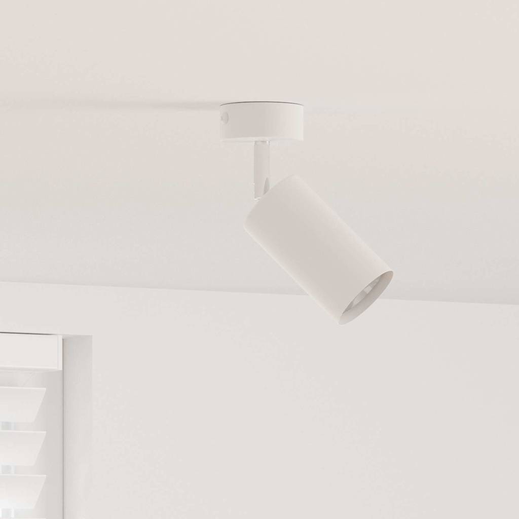 Ceiling Spotlight White 6 x 6 x 16.5 cm Steel
