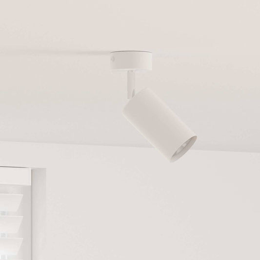 Ceiling Spotlight White 6 x 6 x 16.5 cm Steel