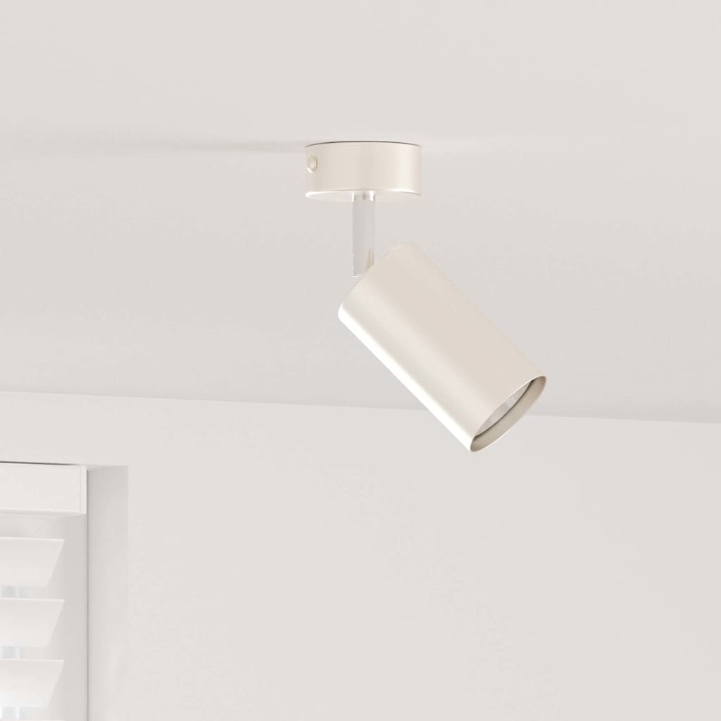 Ceiling Spotlight Brushed Nickel 6 x 6 x 16.5 cm Steel