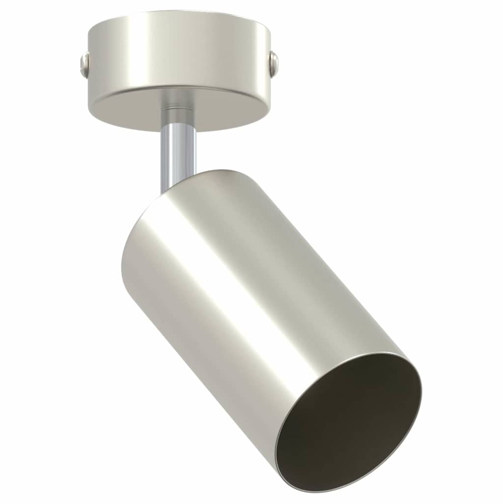 Ceiling Spotlight Brushed Nickel 6 x 6 x 16.5 cm Steel