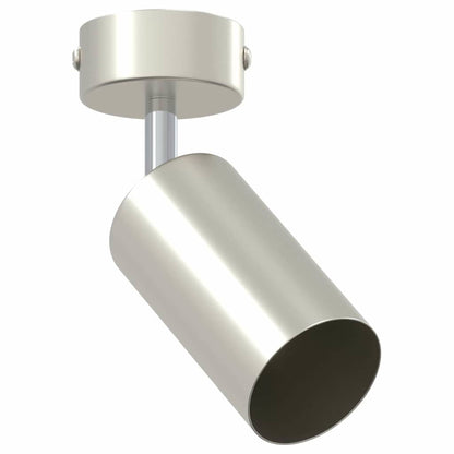 Ceiling Spotlight Brushed Nickel 6 x 6 x 16.5 cm Steel