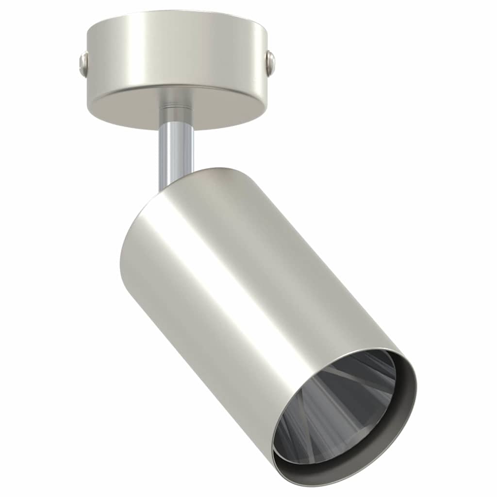Ceiling Spotlight Brushed Nickel 6 x 6 x 16.5 cm Steel