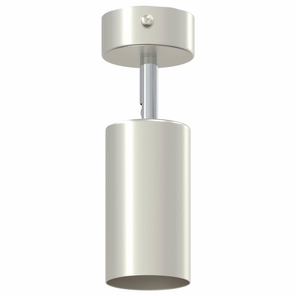 Ceiling Spotlight Brushed Nickel 6 x 6 x 16.5 cm Steel